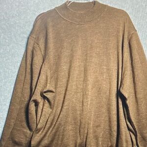 Nordstrom Men's Crewneck Sweater - Rich Brown